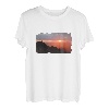 Sonnenaufgang Foto Geschenk Allgäu Grünten Alpen Panorama T-Shirt