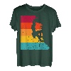 Retro Bouldern Bergsteigen Freiklettern Klettern mit Motiv T-Shirt