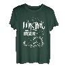 Durst nach Bier beim Klettern eines Berggetränks und Wandern T-Shirt