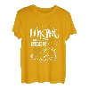 Durst nach Bier beim Klettern eines Berggetränks und Wandern T-Shirt