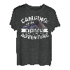 Campen, wo jeder Tag ein neues Abenteuer ist Bergwandern T-Shirt