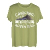 Campen, wo jeder Tag ein neues Abenteuer ist Bergwandern T-Shirt