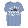 Campen, wo jeder Tag ein neues Abenteuer ist Bergwandern T-Shirt