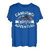 Campen, wo jeder Tag ein neues Abenteuer ist Bergwandern T-Shirt