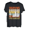 Wanderlust lustig I love peeing outside Naturburschen T-Shirt