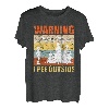 Wanderlust lustig I love peeing outside Naturburschen T-Shirt