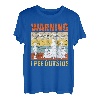Wanderlust lustig I love peeing outside Naturburschen T-Shirt
