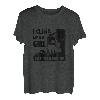 Damen Ich klettere wie ein Mädchen und versuche weiterzumachen Bouldern Klettern Fels T-Shirt