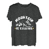 Berg ruft Bergsteiger Wanderer Bergfan Bergliebe T-Shirt
