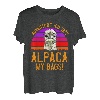 Alpaca my Bags Bergsteiger lustig Wandern Wanderer T-Shirt