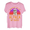 Alpaca my Bags Bergsteiger lustig Wandern Wanderer T-Shirt