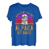 Alpaca my Bags Bergsteiger lustig Wandern Wanderer T-Shirt