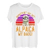 Alpaca my Bags Bergsteiger lustig Wandern Wanderer T-Shirt