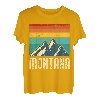 Montana Berge Bergsteiger und Wanderer klettern Bergfan T-Shirt