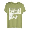 Gravity Is A Myth Rock Climbing Bouldern Climber Boulder T-Shirt