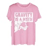 Gravity Is A Myth Rock Climbing Bouldern Climber Boulder T-Shirt
