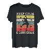 Keep Calm & Carry Chalk Kletterer Sportklettern Bouldern T-Shirt