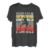Keep Calm & Carry Chalk Kletterer Sportklettern Bouldern T-Shirt
