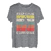 Keep Calm & Carry Chalk Kletterer Sportklettern Bouldern T-Shirt