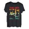 Retro Vintage Der Himmel ist die Grenze Klettern T-Shirt