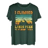 Bergfan Longs Peak Bergsteiger Wandern Summit Wanderer T-Shirt