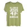 All I Need Is Jesus And Climbing T-Shirt
