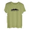 Berg Kilimandscharo original Kontur Umriss Bergsteigen T-Shirt