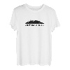 Berg Kilimandscharo original Kontur Umriss Bergsteigen T-Shirt
