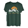 Bergsteiger Hit the Trail Wanderlust Berge Wandern Bergfan T-Shirt