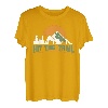 Bergsteiger Hit the Trail Wanderlust Berge Wandern Bergfan T-Shirt