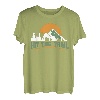 Bergsteiger Hit the Trail Wanderlust Berge Wandern Bergfan T-Shirt
