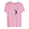 Bouldern Kletterwand Kletterer Boulderhalle Klettern Climber T-Shirt