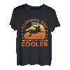 Herren Klettervater wie ein normaler Vater, aber cooler Boulderklettern T-Shirt