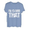 Ich würde diesen Felsen erklimmen Klettern Bouldern Climber Rock Boulder T-Shirt