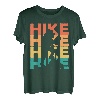 Retro Vintage Wandern Geschenk für Wanderer und Bergsteiger T-Shirt
