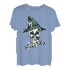 Herren Servus Dialekt - Totenkopf mit Edelweiß - Wanderer Bayern T-Shirt