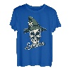 Herren Servus Dialekt - Totenkopf mit Edelweiß - Wanderer Bayern T-Shirt