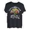 Wandern Schildkröte Bergsteigen Trekking T-Shirt