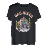 Dad Hiker Mountain Terrain Climber Trekking Daddy Wandern T-Shirt