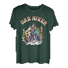 Dad Hiker Mountain Terrain Climber Trekking Daddy Wandern T-Shirt