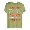 Hiking Hundefan Wanderer Bergfan Bergsteiger Wanderlust T-Shirt