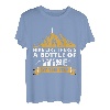 Wandern Sie, als gäbe es oben eine Flasche Wein T-Shirt T-Shirt