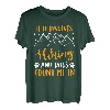 Hiking Hundefan Wanderer Bergfan Bergsteiger Wanderlust T-Shirt