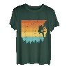 Retro Graphic Climbing Bouldern Rock Climber Mountaineer T-Shirt