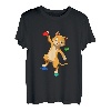 Kletternde Katze - Boulder Klettern Geschenk T-Shirt