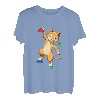 Kletternde Katze - Boulder Klettern Geschenk T-Shirt