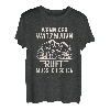 WENN DER WATZMANN MICH RUFT MUSS ICH GEHEN - wandern T-Shirt
