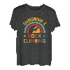 Sonnenschein und Felsklettern Sommerabenteuer Wandern T-Shirt