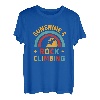 Sonnenschein und Felsklettern Sommerabenteuer Wandern T-Shirt