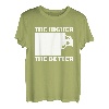 The Higher The Better Kletterer Sportklettern Bouldern T-Shirt